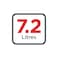 بلاك آند ديكر مقلاة هوائية رقمية  AF7200-B5، سعة 7.2 لتر