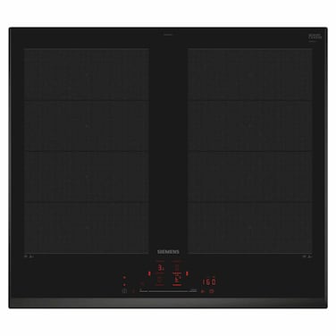 سيمنس iQ700 موقد حث فليكس إندكشن ‏EX651HXC1E، 70 سم، زجاج أسود