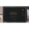 Siemens iQ500 BE555LMB2M Built-In Microwave with Grill, 60cm, Black Glass