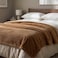 Plush Ribbed Double Blanket, Assorted