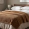 Plush Ribbed Single Blanket, Assorted