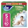 Fine Baby Total 7 Protection and Comfort Baby Diapers Size 5, 11-18kg, 80 Diapers