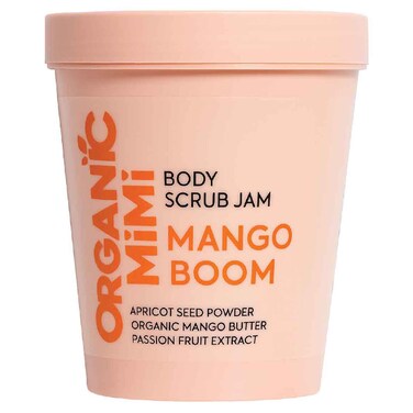 Organic Mimi Body Scrub Jam Mango Boom, 250g