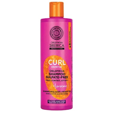 Organic Shop Curl Control Oblepikha Shampoo Sulfate-Free, 400ml