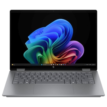 HP OmniBook X Flip 14-fk0013AI 2-in-1 Laptop, AMD Ryzen AI 7 350 Processor, 32GB RAM, 1TB SSD, AMD Radeon 860M Graphics, 14-Inch Touchscreen Display, Windows 11, Meteor Silver