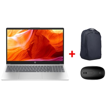 HP Pavilion 15-fd2038AI Laptop, Intel Core Ultra 5 225U Processor, 8GB RAM, 512GB SSD, 15.6-Inch FHD Display, Windows 11, Natural Silver