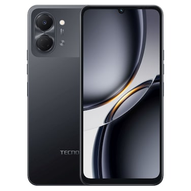 Tecno Spark Go 3 Smartphone, 4GB RAM, 64GB , Black