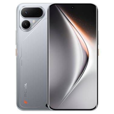 Tecno POVA Curve2 5G Smartphone, 12GB RAM, 256GB , Silver