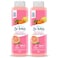 St. Ives Pink Lemon and Mandarin Orange Soothing Body Wash, 700ml, Pack of 2
