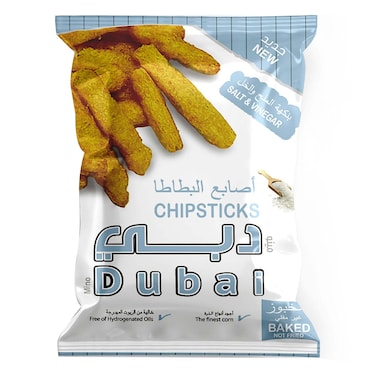 Dubai Chipsticks Salt and Vinegar, 70g