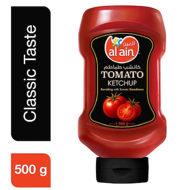Al Ain Tomato Ketchup Classic Taste, 500g, Pack of 2