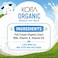 Koita Organic Whole Fat Milk, 1L, Pack of 2