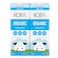 Koita Organic Whole Fat Milk, 1L, Pack of 2