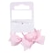 KillyS Kids Hair Ties Pink Bows, Ribbon Bow Hair Elastics, Light Pink