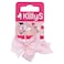 KillyS Kids Hair Ties Pink Bows, Ribbon Bow Hair Elastics, Light Pink
