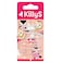 KillyS Kids Hair Clips Pink and White, Unicorn Glitter Snap Hair Clips Set, Pink and White, 4 Pieces