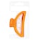 KillyS Neon Hair Claw Orange, Large Matte Finish Hair Claw Clip, Bright Orange