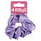 KillyS Lavender Pastel Scrunchie, Satin Finish Hair Elastic, Lavender Purple