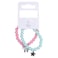 KillyS Kids Bracelets Pink and Mint, Unicorn and Star Charm Beaded Bracelets