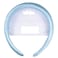 Killys Pastel Blue Satin Padded Headband, Wide Hair Accessory
