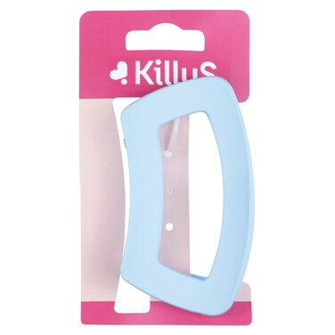 Killys Pastel Blue Rectangular Hair Claw Clip