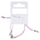 Killys Kids Pink Rainbow Adjustable Bracelet