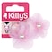 Killys Kids Pink Flower Hair Ties, Pack of 2