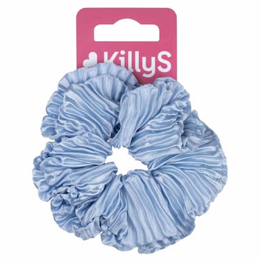 KillyS Blue Pastel Satin Scrunchie
