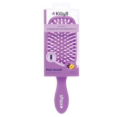 KillyS Medium Porosity Hair Brush with Plum Seed Oil