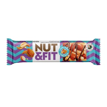Nut and Fit Almond and Peanut Bar, 36g