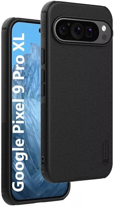 Google Pixel 9 Pro XL Case Cover,Super Frosted Shield Pro Matte All-Round Protection Anti-scratch Slim Luxury PC Hard Protection Back Cover for Google Pixel 9 Pro XL 5G 2024 Black