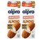 Alpro Unsweetened Nutty Almond Plant-Based Drink, 1L Pack of 2