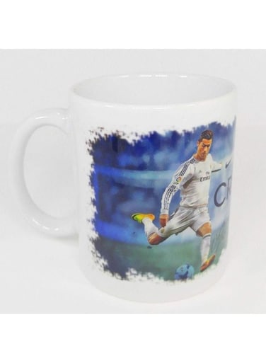 the football player Cristiano Ronaldo's cup from Real Madrid