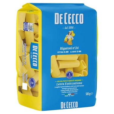 De Cecco Rigatoni Pasta, 500g