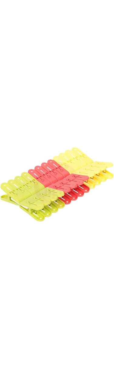 Saqoclean Alsaqer Multi-Purpose 48 Pieces Cloth Clips   Hanger Clips, Slim-line Plastic Finger Clips Clothes Pants Hanger Clips   Clothing Line Clips Pegs Laundry Kitchen Outdoor   Multicolour