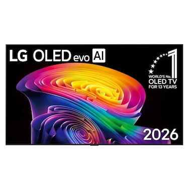 LG 65-Inch OLED evo AI C6 4K Smart TV, OLED65C66LA, Black