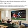 LG 75-Inch QNED AI QNED72 Mini LED 4K Smart TV, 75QNED72B6T, Black