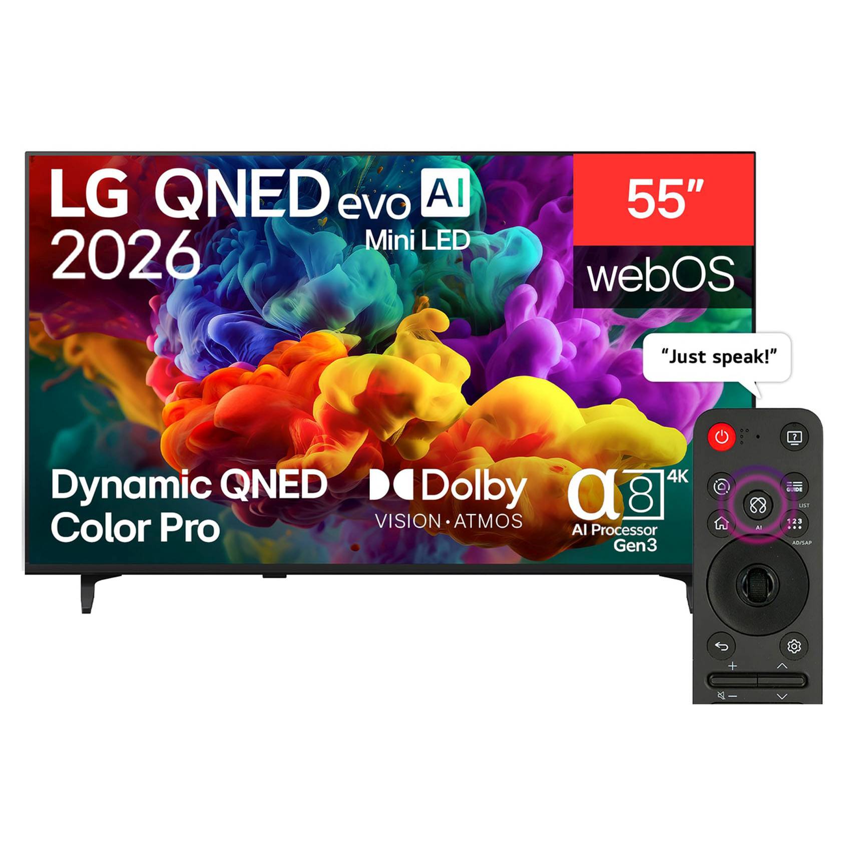 lg Lg Qned Evo Ai QNED85 Mini Led 4k Tv 55qned85b6t 55 inch