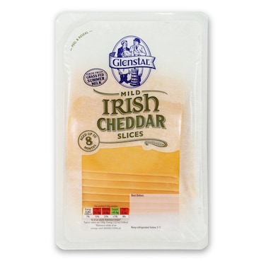 Glenstal Irish Mild Cheddar Slices, 150g