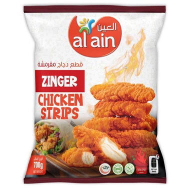 Al Ain Zinger Chicken Strips, 700g