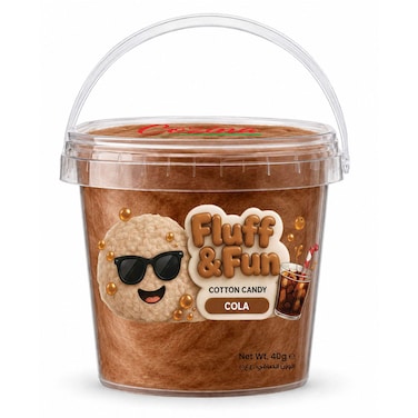 Cozina Fluff and Fun Cola Cotton Candy, 40g