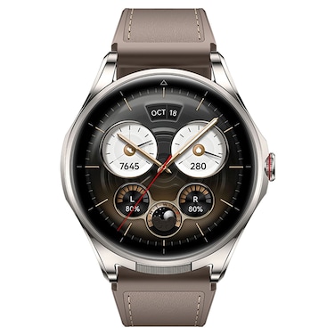Huawei Watch Buds 2 Smartwatch with Leather Strap, Brown