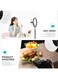 Professional Studio Lighting  400W with QX 65CM Softbox &amp; Adjustable Stand &ndash; Dimmable LED Fill Light