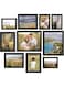 TOYBY ​ Photo Frame Collage for Wall Decor,10 Pack Black Collage Picture Frames Set,Gallery Wall Frame Set for Wall Mounting or Tabletop Display,Multi Sizes Including 8x10,5x7,4x6 Family Photo Frames