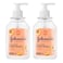 Johnson's Vita-Rich Indulging Hand Wash Peach, 300 ml Twin Pack
