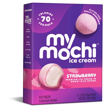 My Mochi Strawberry Ice Cream in Sweet Rice Dough, 210g