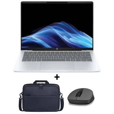 HP OmniBook 7 Aero Laptop, 16GB RAM, 512GB SSD, 13.3-inch WUXGA, AMD Ryzen AI 5, Silver