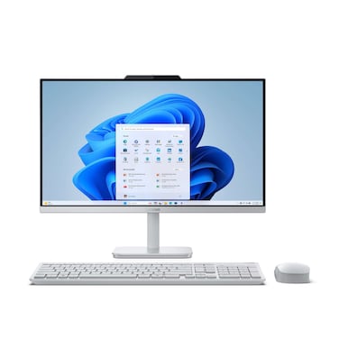 لينوفو AIO 105 كمبيوتر مكتبي الكل في واحد، 512 جيجابايت SSD، رمادي، 8 جيجابايت رام، 24 بوصة FHD، معالج AMD Ryzen 5