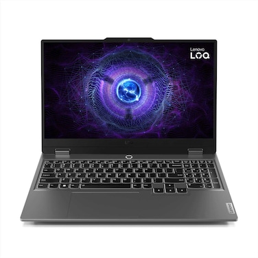 لابتوب الألعاب Lenovo LOQ 15ARP9، بسعة تخزين 512 جيجابايت SSD، لون لونا جراي، ذاكرة RAM بسعة 16 جيجابايت، بطاقة رسومات RTX 3050، معالج Ryzen 5 7235HS، شاشة 15.6 بوصة بدقة FHD، نظام تشغيل Windows.