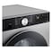LG F4X5RYP23 Front Load Washing Machine, 10 kg, 1400 RPM, AI DD, Steam, Wi-Fi, Silver
